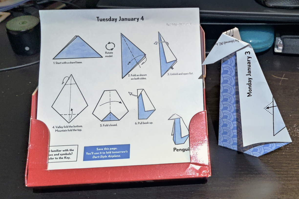Origami Penguin